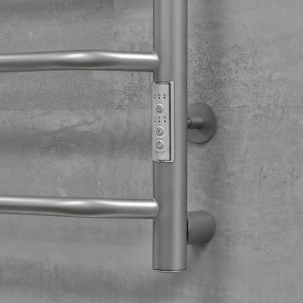 Полотенцесушитель Пэк сп 6 П 80х50 32 мм матовый хром